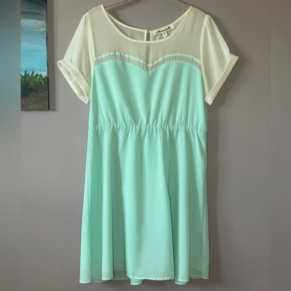 Annabella Chiffon Retro Style Dress - Picture 1 of 8
